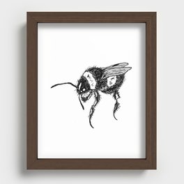 Buzzing Bee Recessed Framed Print