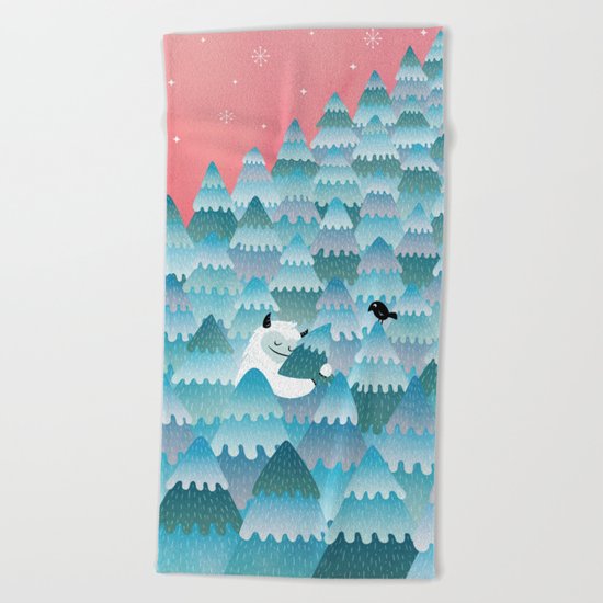 Tree Hugger Beach Towel