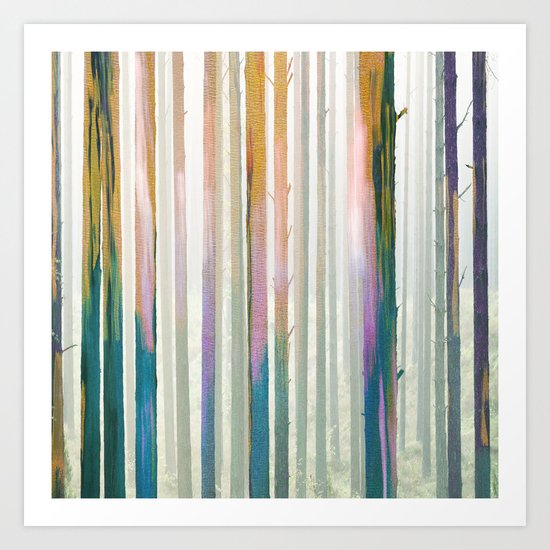 Winter Forest Art Print