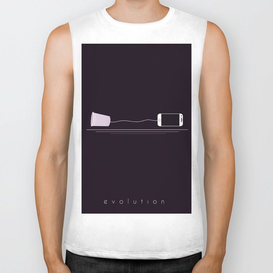 PHONE EVOLUTION Biker Tank