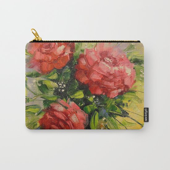 Red roses Carry-All Pouch
