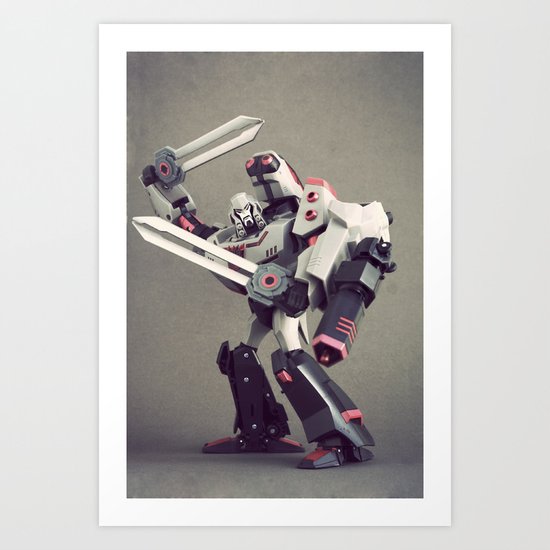 Megatron (Animated) Art Print