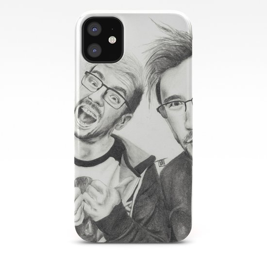 Markiplier And Jacksepticeye Iphone Case By Artbrookes Society6