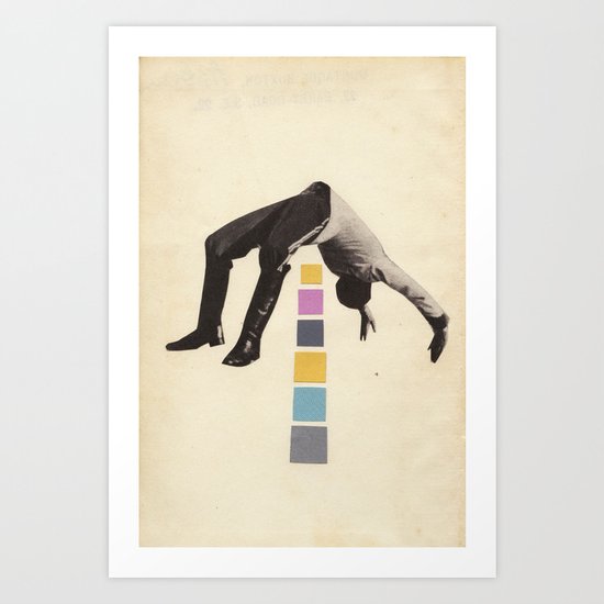 High Jump Art Print