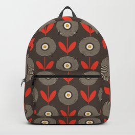 Gira Pattern VI - Retro Flowers Series Backpack
