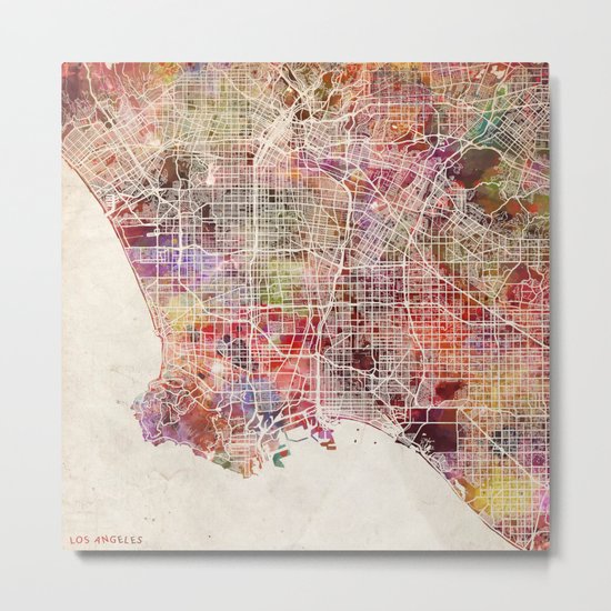 Los angeles Metal Print