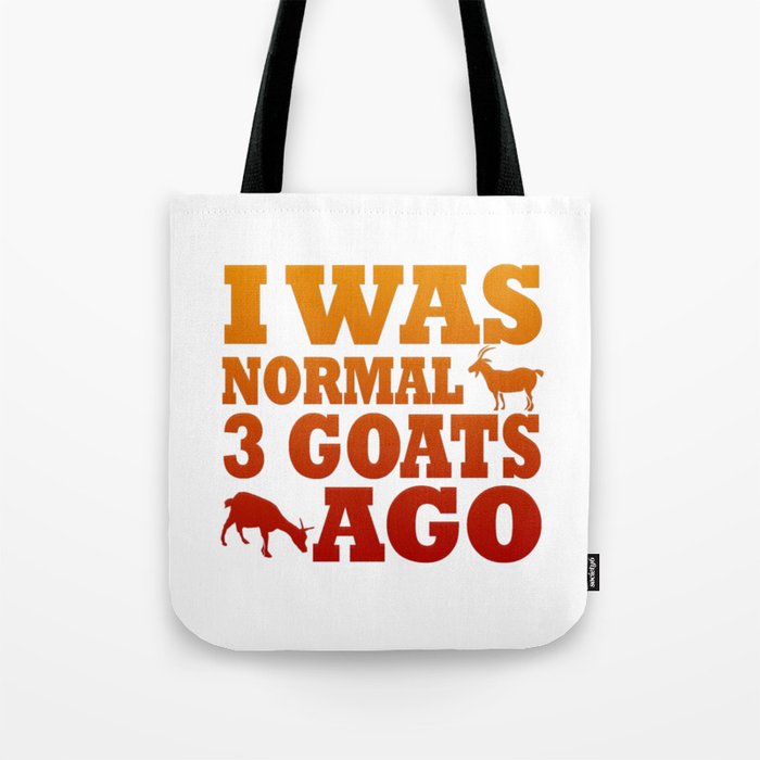 Normal 3 Goats Ago Tote Bag