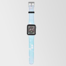 White Flowers Apple Watch Band