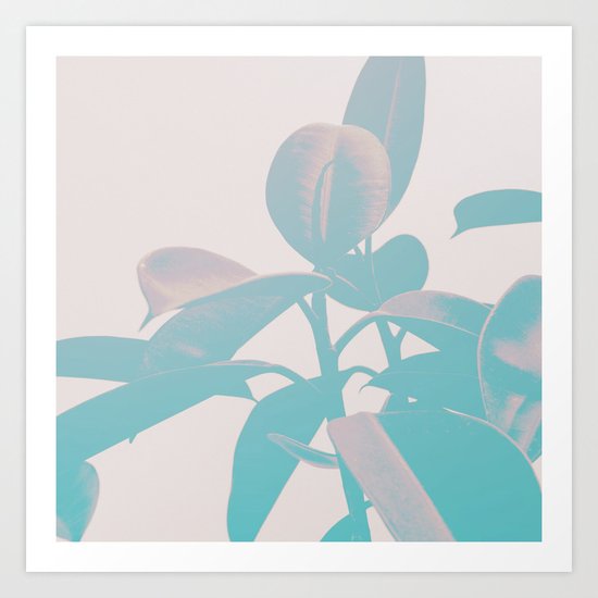 Pastel Botanic Art Print