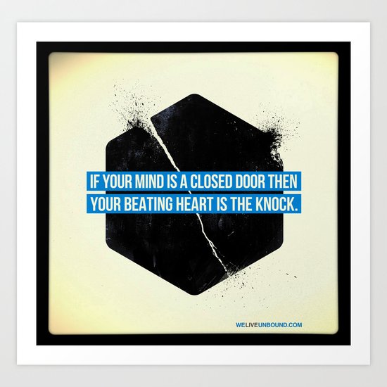 Endless Knock Art Print