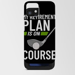 Golf Ball Golfing Player Golfer Training Beginner iPhone Card Case