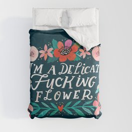 Im A Delicate Fucking Flower Laptop Bag Lightweight Briefcase Laptop Case Sleeve