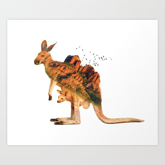 Baby on board Art Print