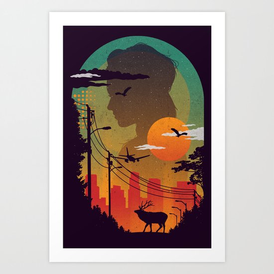 Transitions Art Print