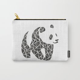 Geometric panda Carry-All Pouch