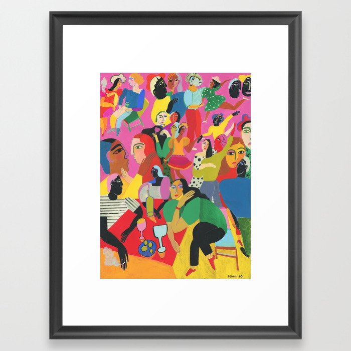 Life is a Party Framed Art Print