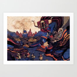 Summoner Art Print