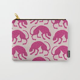 Wild Cats - Pink Carry-All Pouch
