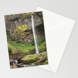 Elowah Falls in the Columbia River Gorge, Oregon Stationery Cards