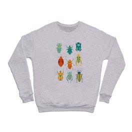 Beetles Folk Art Crewneck Sweatshirt