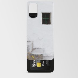 White Wall Small Window and Stairs Android Card Case