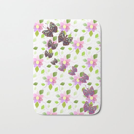 Heavenly Botanical Bath Mat