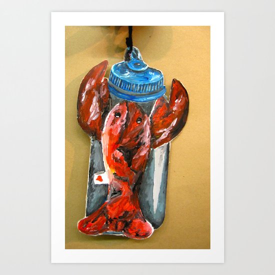 Beanie Baby Pincher Art Print