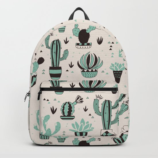 Cacti in a pot Backpack