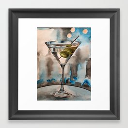 Martini Framed Art Print