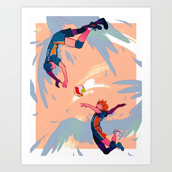 Karasuno Art Print