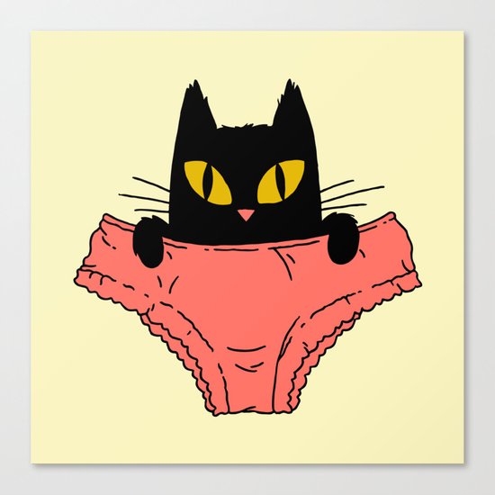 Pussycat Canvas Print