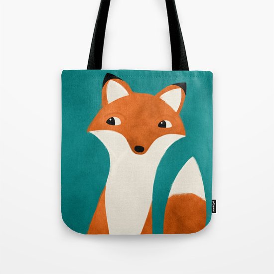 Fox Tote Bag by annewashere | Society6