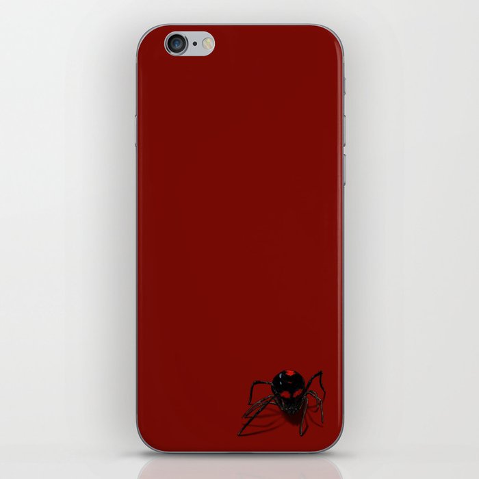 Black Widow Spider iPhone Skin