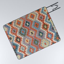 Colored Kilim Picnic Blanket