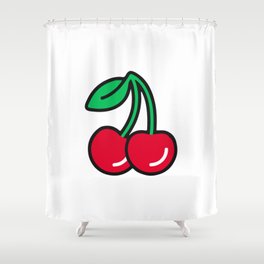 Cherries Jubilee Shower Curtain