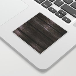 Brown textured wooden surface Sticker