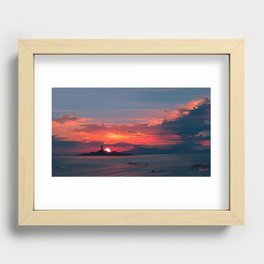 Close To The Sun Recessed Framed Print