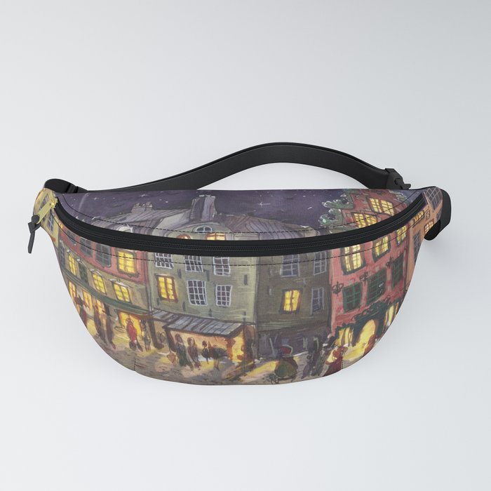 A cozy town Fanny Pack