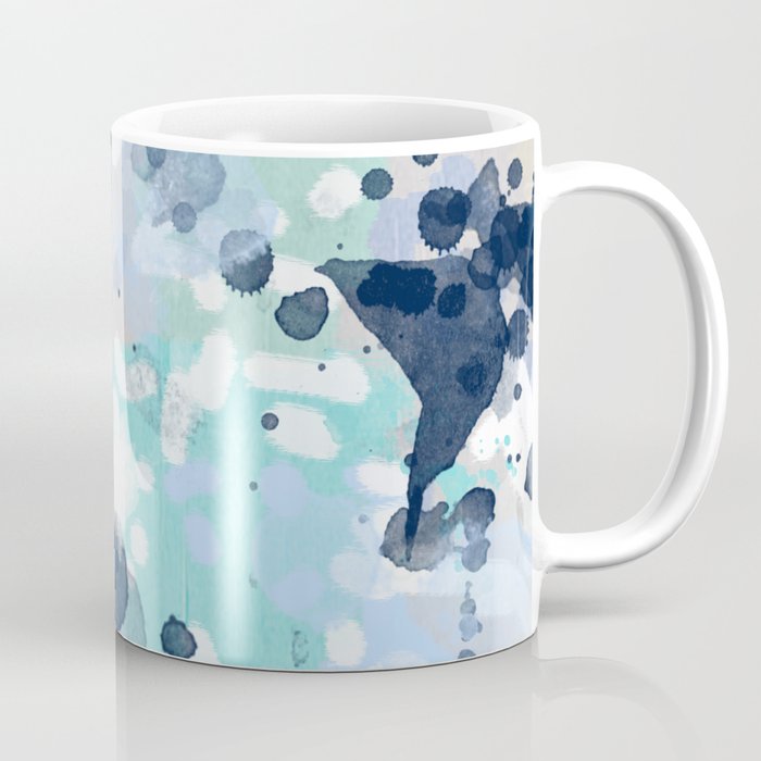 Riley - abstract gender neutral nursery home office dorm decor art abstract painting Coffee Mug