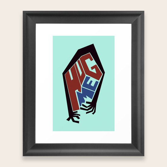 Hug Me Framed Art Print