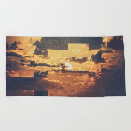Fractions A44 Beach Towel