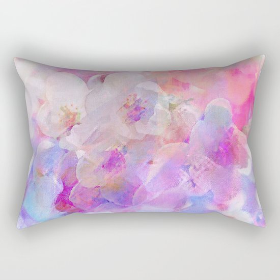 Les fleurs du bien Rectangular Pillow