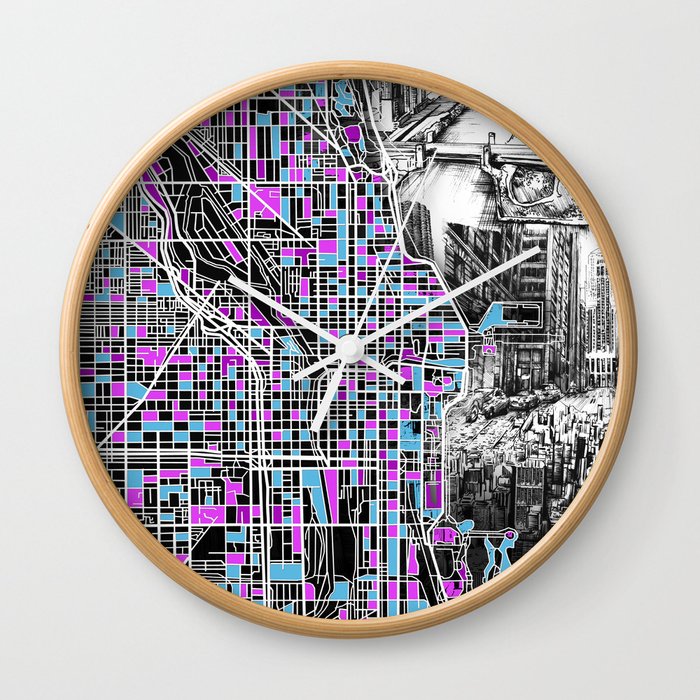 chicago  Wall Clock