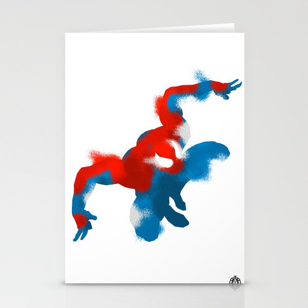 Amazing Spiderman minimalist poster Stationery Cards
