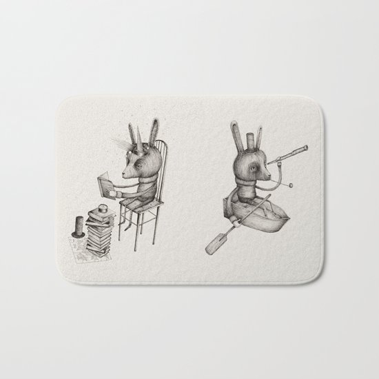 'Dreams Of Leaving' (Part 1 & 2) Bath Mat