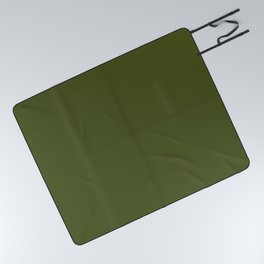 Army Green  Picnic Blanket