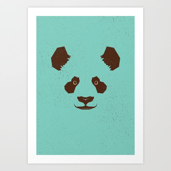 Panda Art Print