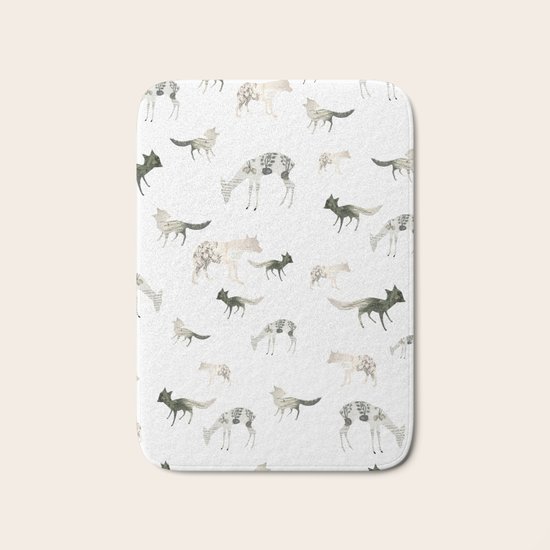 Paper Animals Bath Mat