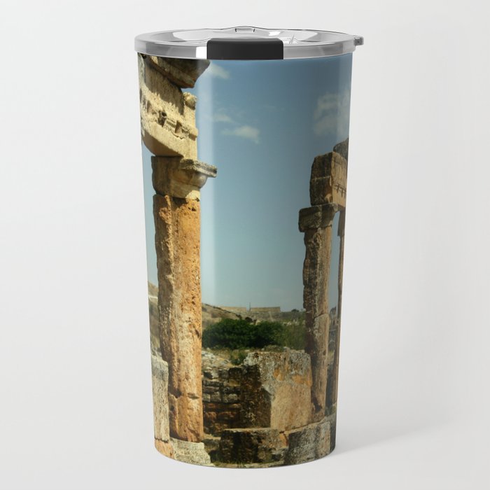 Hierapolis Ruins Pamukkale Turkiye Travel Mug
