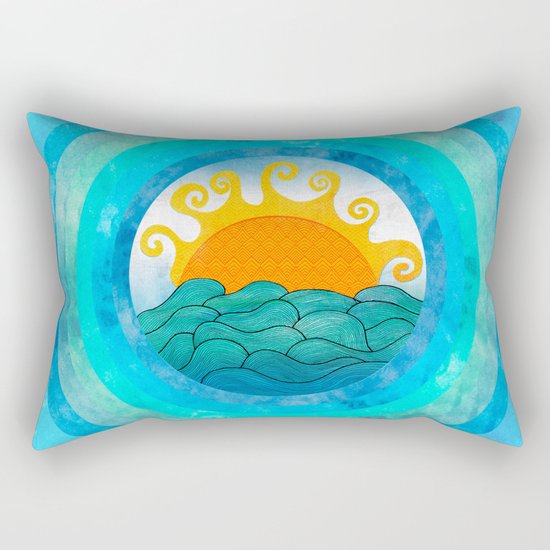 A Happy Day Rectangular Pillow
